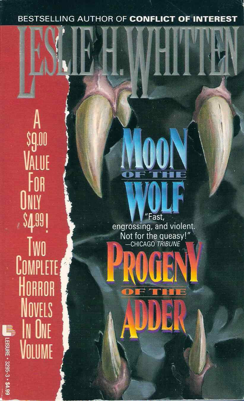 Moon of the Wolf/Progeny of the Adder/2 Books in 1,Used