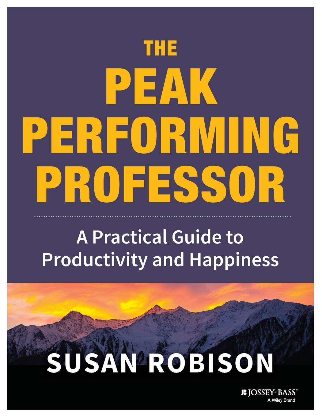 The Peak Performing Professor: A Practical Guide To Productivity And Happiness