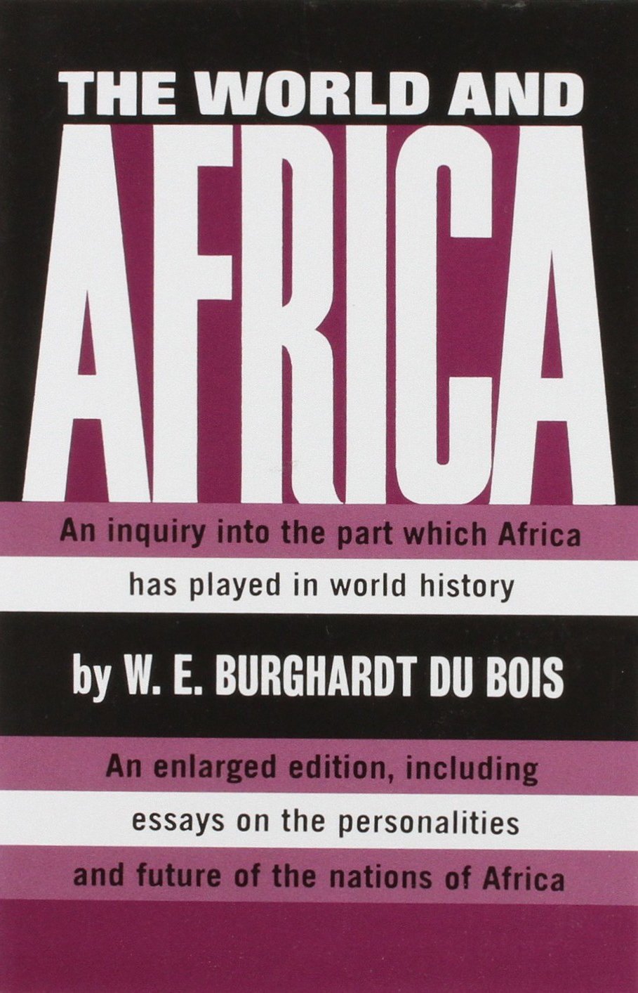 The World and Africa,New