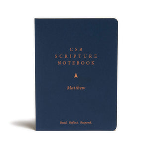 CSB Scripture Notebook, Matthew: Read. Reflect. Respond.,Used