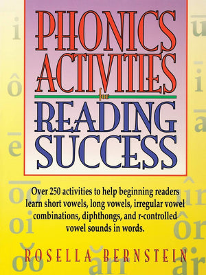 Phonics Activities For Reading Success,New