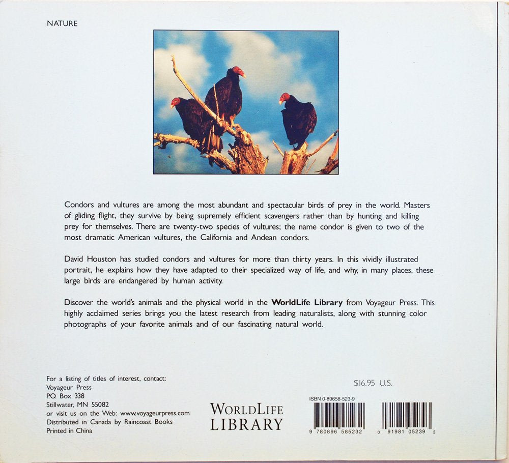 Condors and Vultures (World Life Library),Used