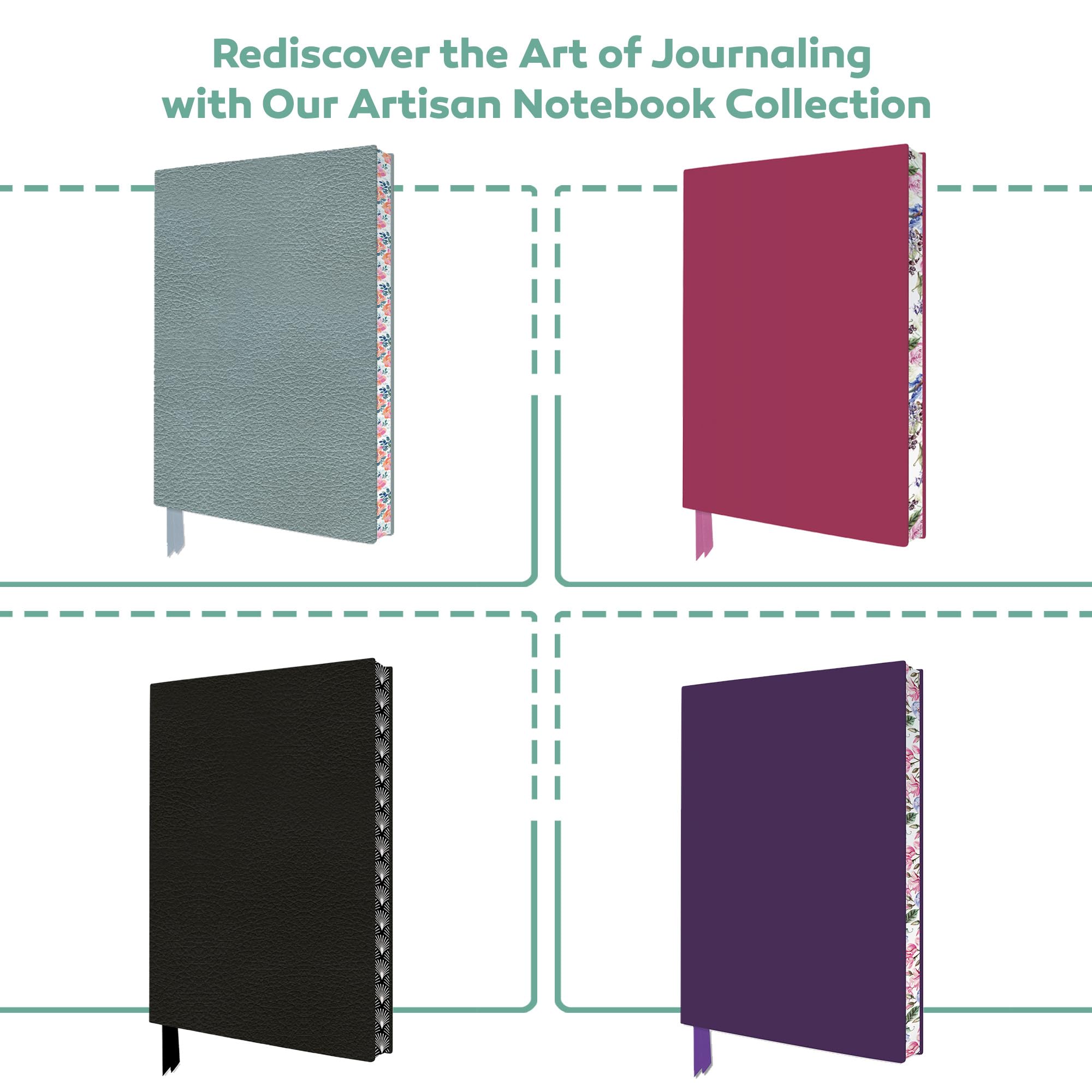 Duck Egg Blue Artisan Notebook (Flame Tree Journals) (Artisan Notebooks),Used