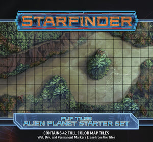 Starfinder FlipTiles: Alien Planet Starter Set,New