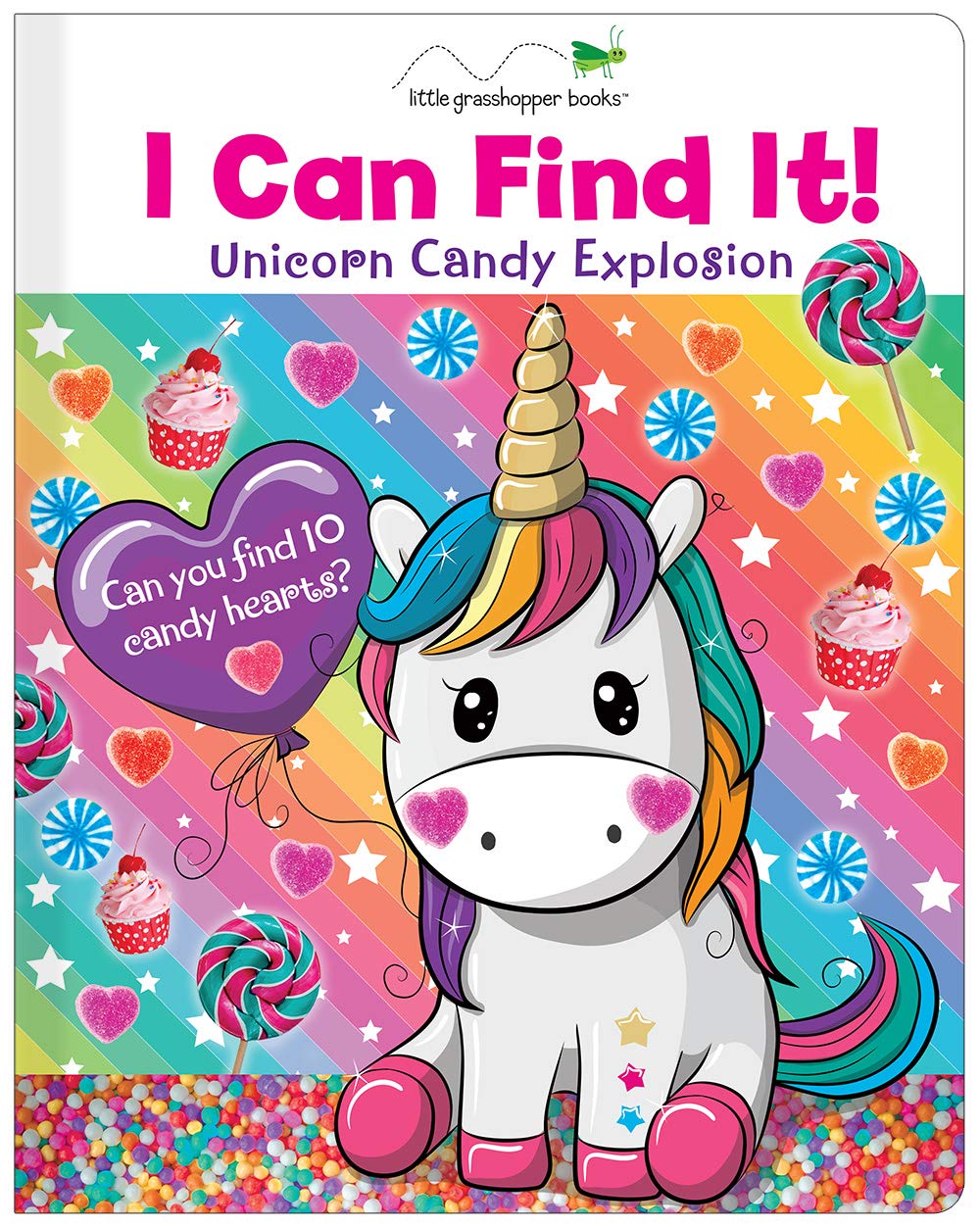 I Can Find It! Unicorn Candy Explosion (Large Padded Board Book),Used
