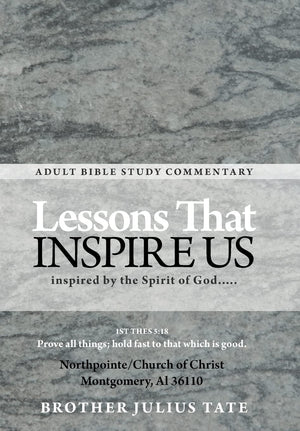 Lessons That Inspire Us: Inspired By The Spirit Of God.....,Used
