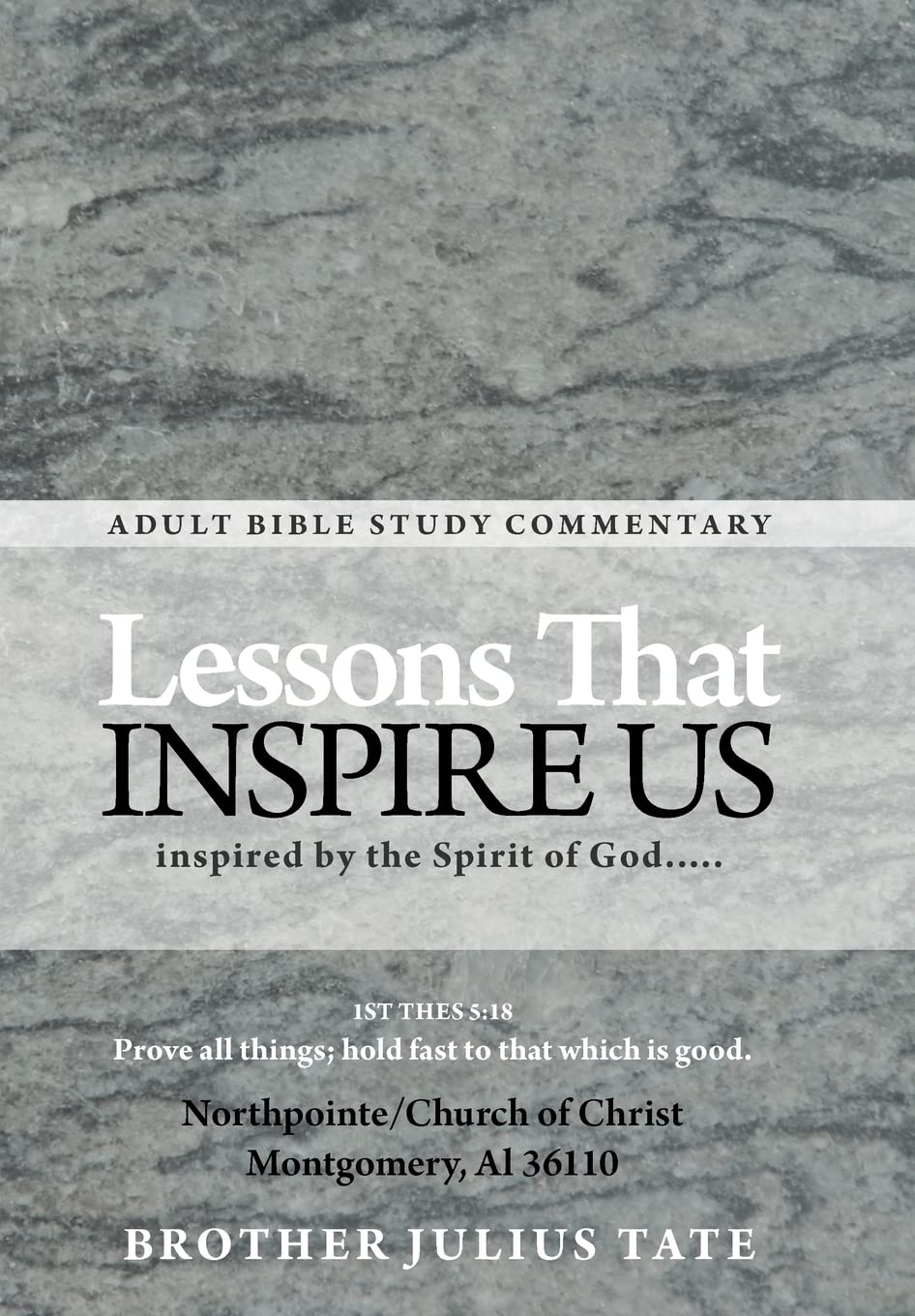Lessons That Inspire Us: Inspired By The Spirit Of God.....,Used