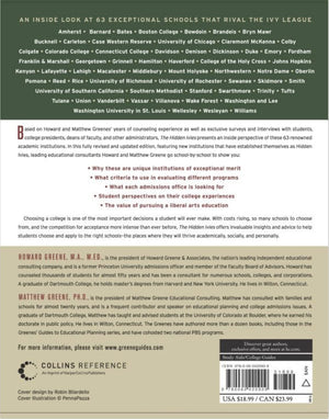 The Hidden Ivies, 3rd Edition: 63 of America's Top Liberal Arts Colleges and Universities (Greene's Guides),Used
