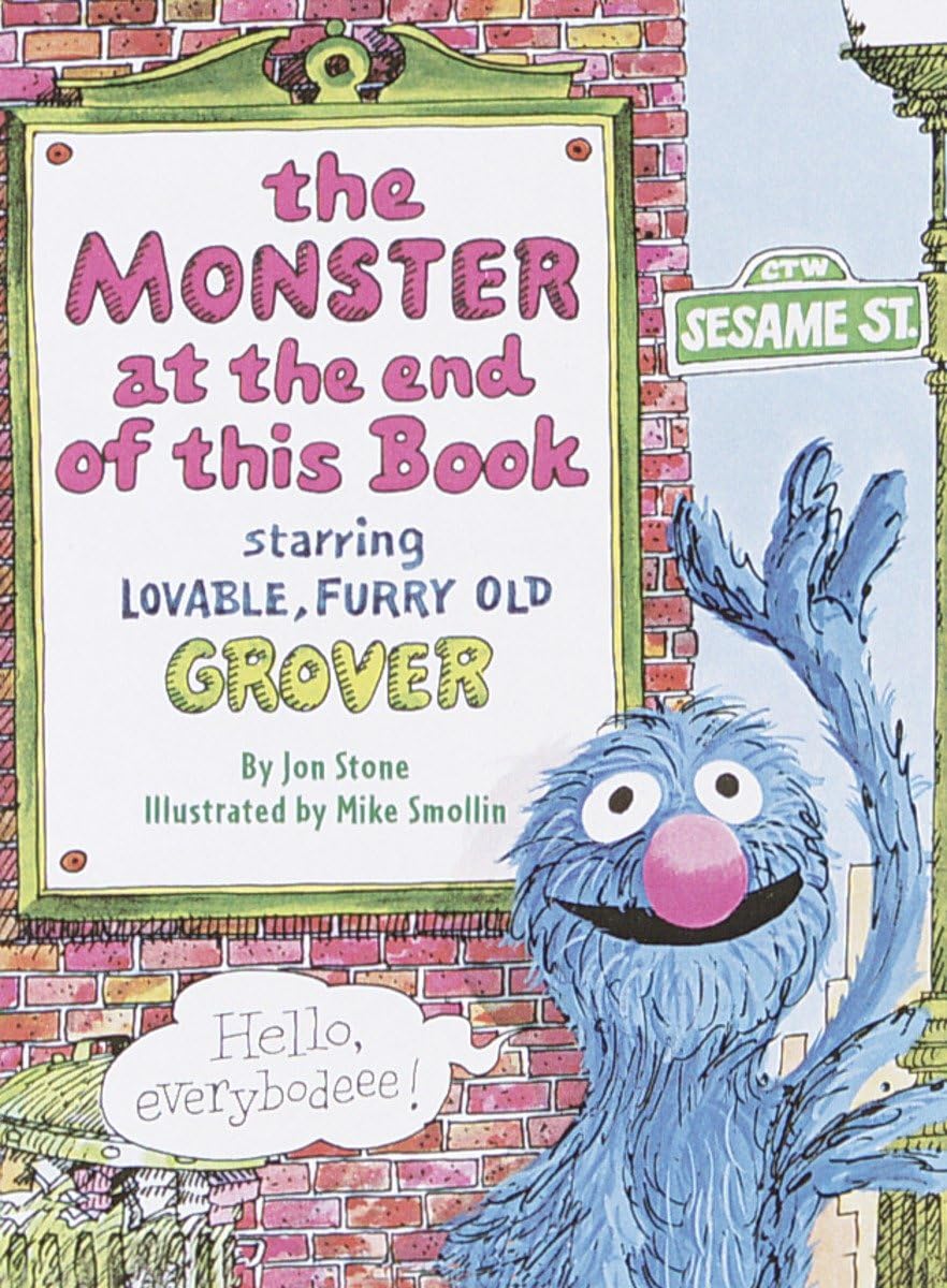 The Monster at the End of This Book (Sesame Street) (Big Bird's Favorites Board Books),Used