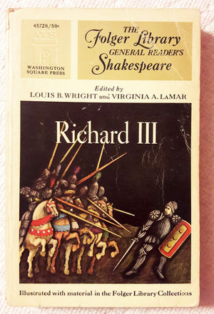 Richard Iii (Folger Shakespeare Library),New