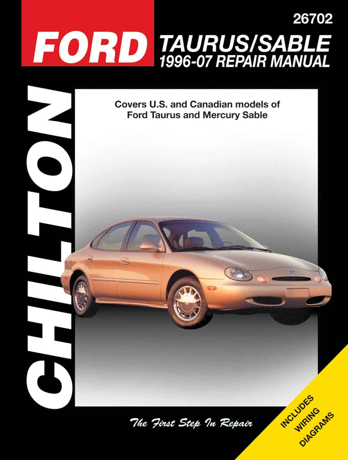 Ford Taurus/Sable, 199605 Repair Manual (Chilton Total Car Care Series Manuals),Used