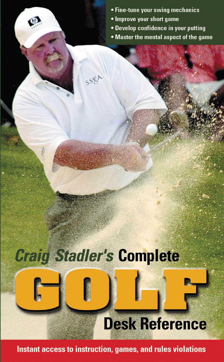 Craig Stadler's Complete Golf Desk Reference: Instant Access to Instruction, Games, and Rules Violations,Used