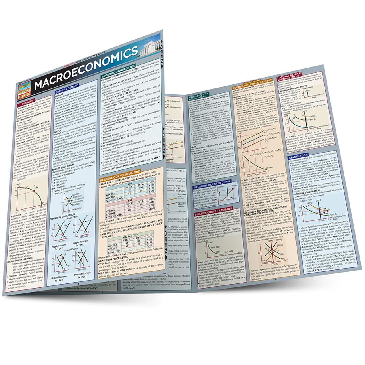 Macroeconomics Quickstudy Laminated Reference Guide (Quickstudy Business)