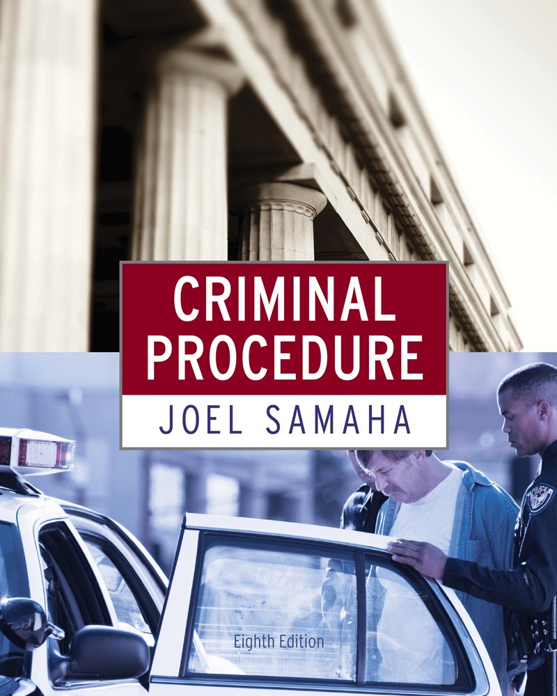 Cengage Advantage Books: Criminal Procedure,Used