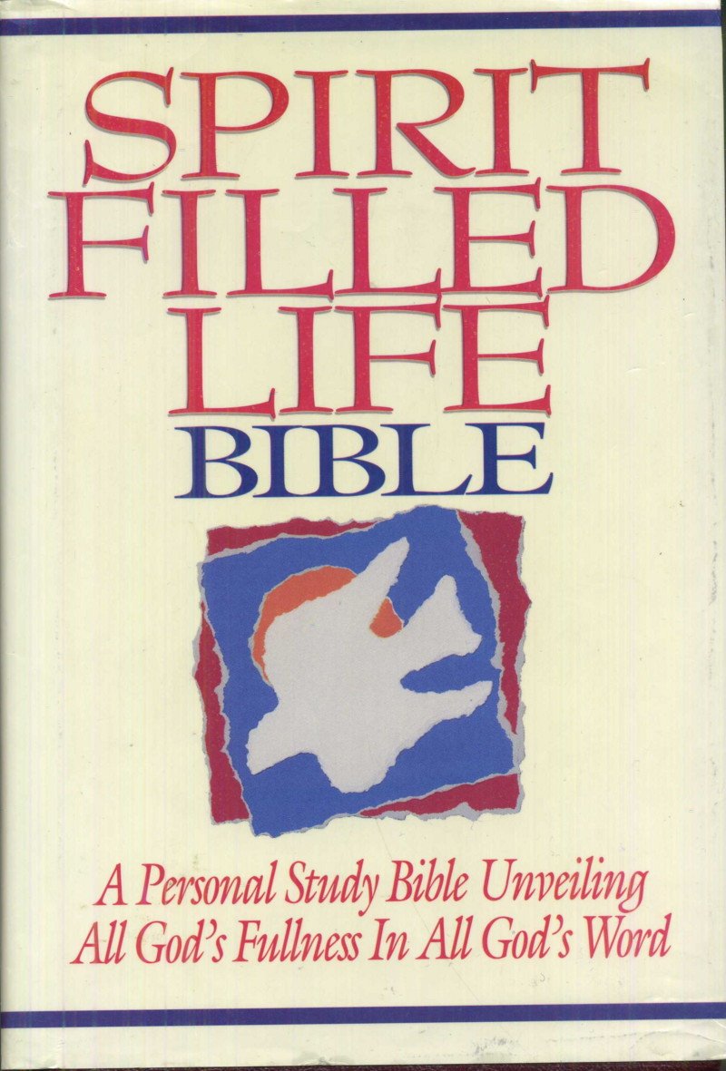Spirit Filled Life Bible: A Personal Study Bible Unveiling All God's Fullness in All God's Word (New King James Version),Used