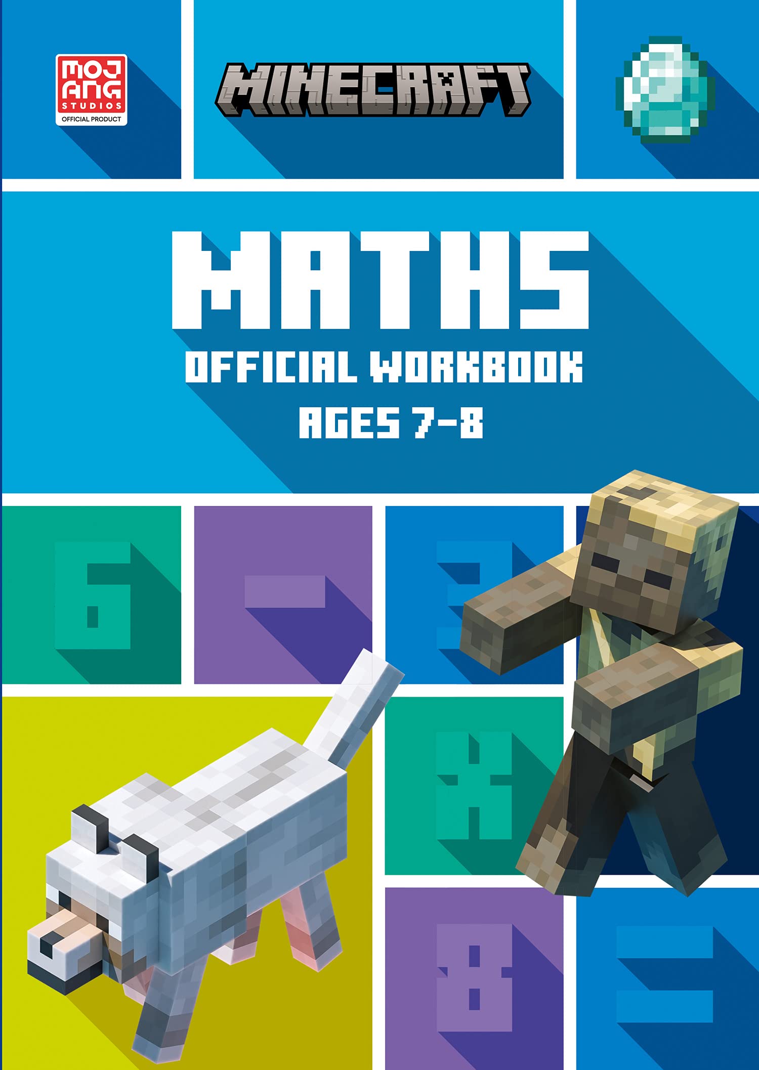 Minecraft Maths Ages 78: Official Workbook (Minecraft Education),Used
