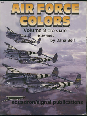 Air Force Colors, Vol. 2: Eto & Mto (European & Mediterranean Theaters Of Operations) 194245  Aircraft Specials Series (6151)