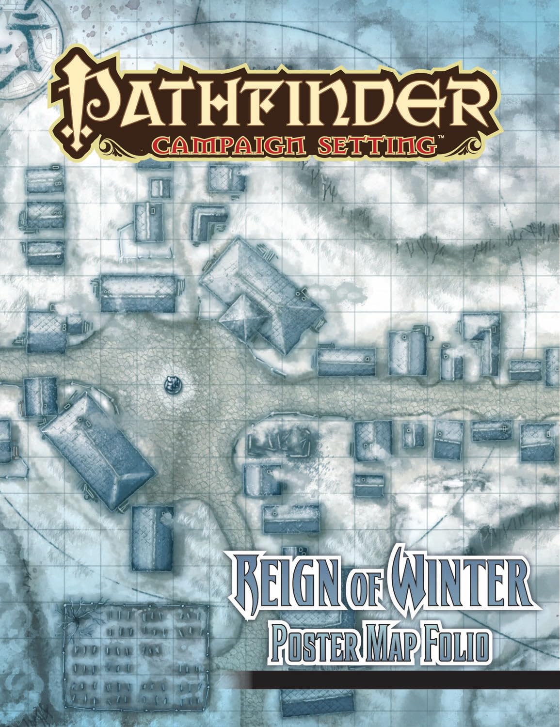 Pathfinder Campaign Setting: Reign Of Winter Poster Map Folio