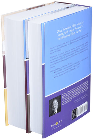 Wiersbe Bible Commentary 2 Vol Set,Used