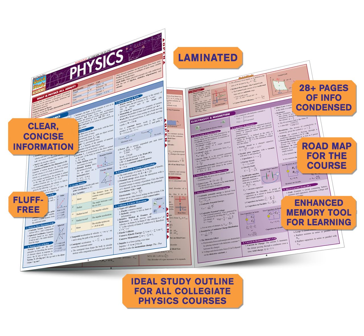 Physics (Quick Study Academic),Used