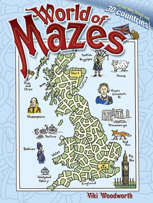 World Of Mazes (Dover Kids Activity Books),Used