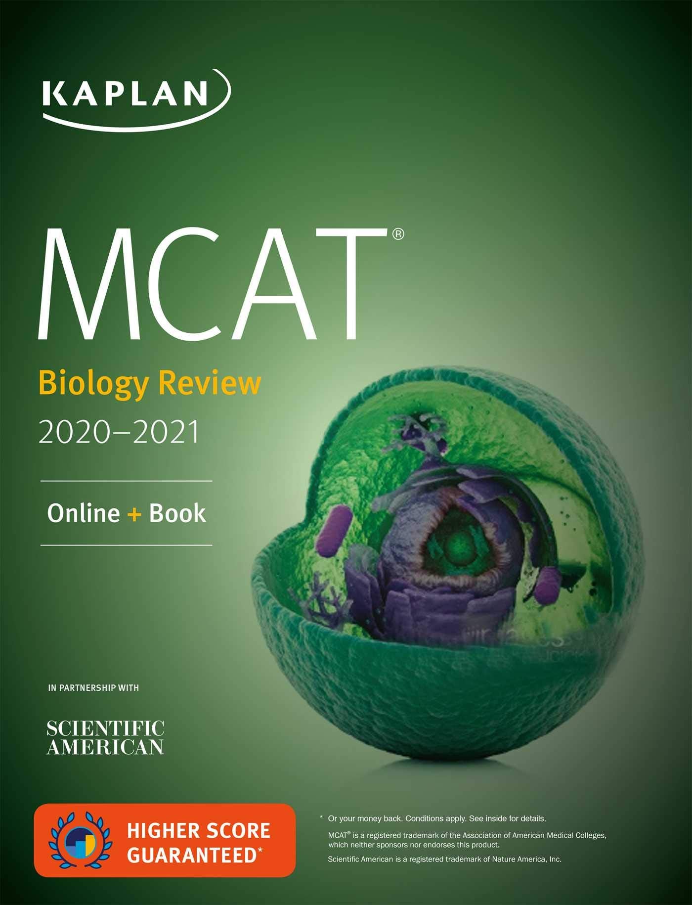 Mcat Biology Review 20202021: Online + Book (Kaplan Test Prep)
