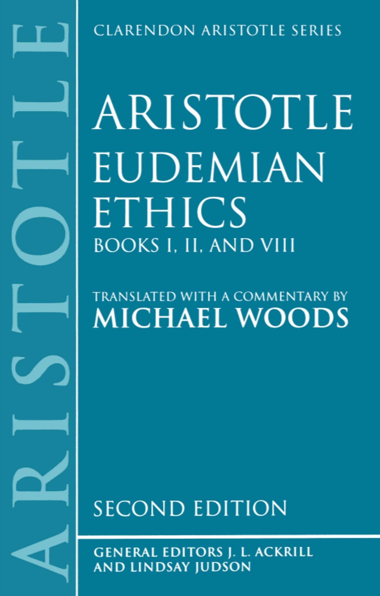 Eudemian Ethics (Clarendon Aristotle Series),Used