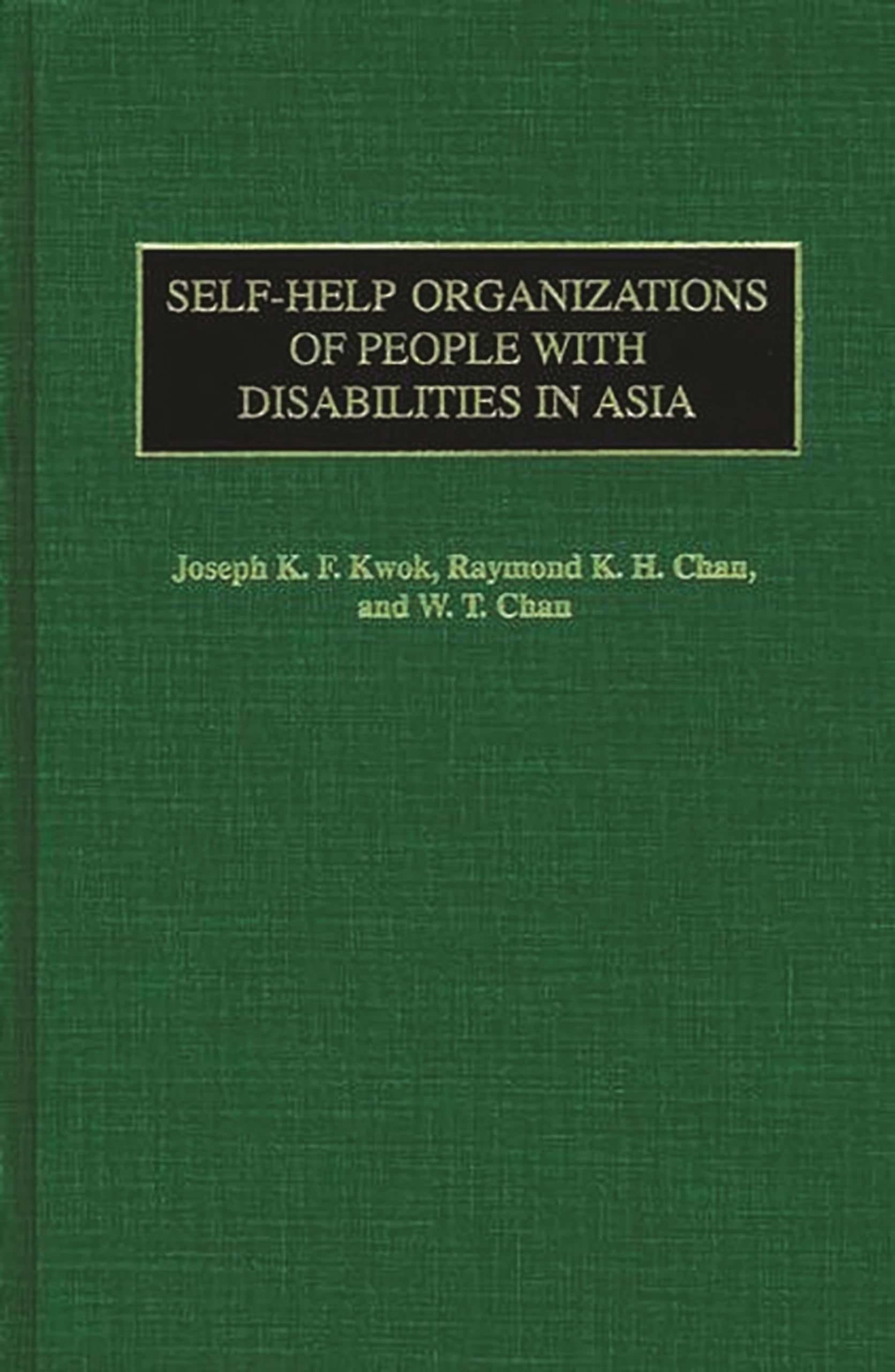 Selfhelp Organizations Of People With Disabilities In Asia,Used