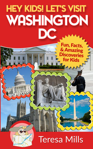 Hey Kids! Let's Visit Washington DC: Fun, Facts and Amazing Discoveries for Kids,Used