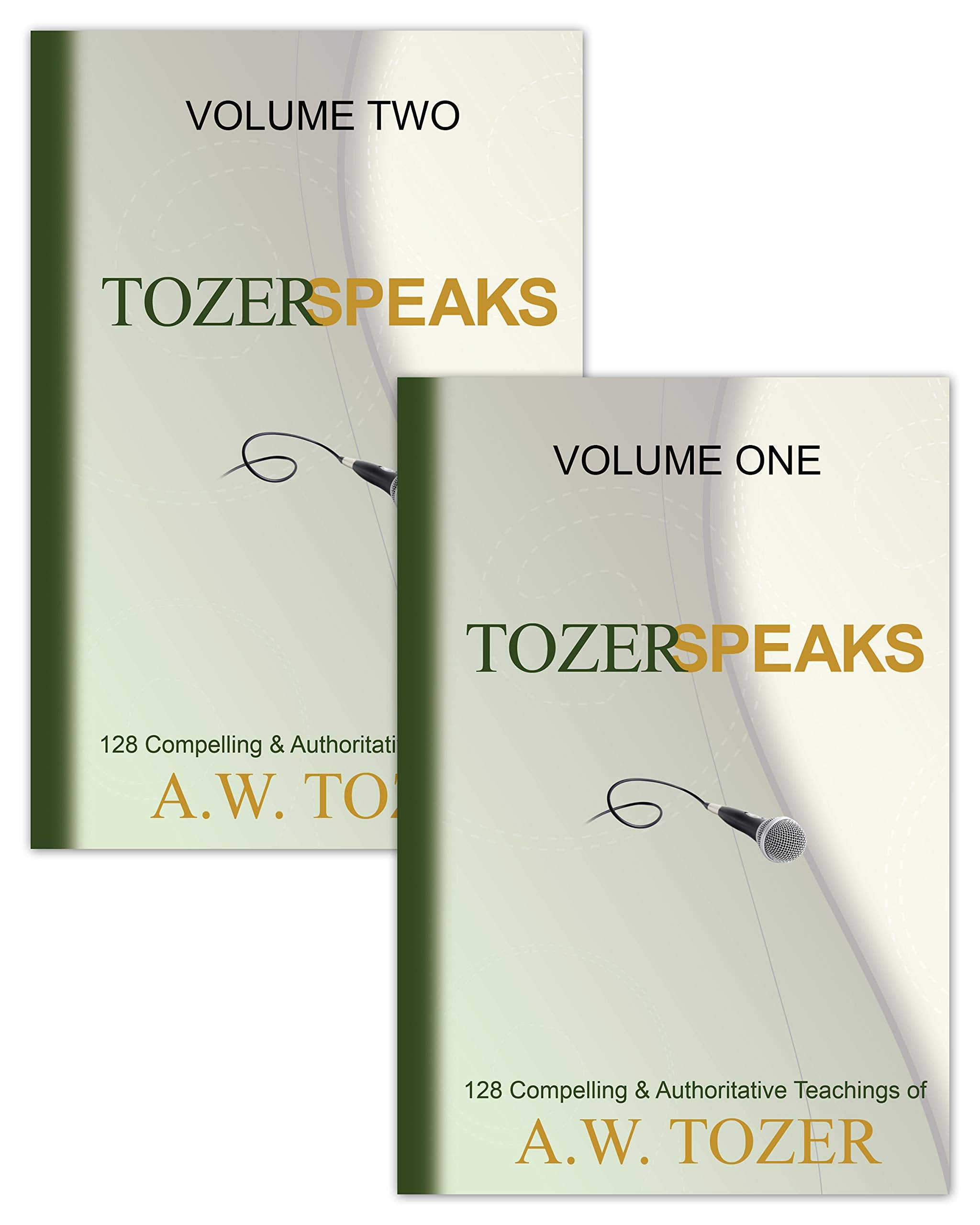 Tozer Speaks: TwoVolume Set: 128 Compelling & Authoritative Teachings of A.W. Tozer,Used