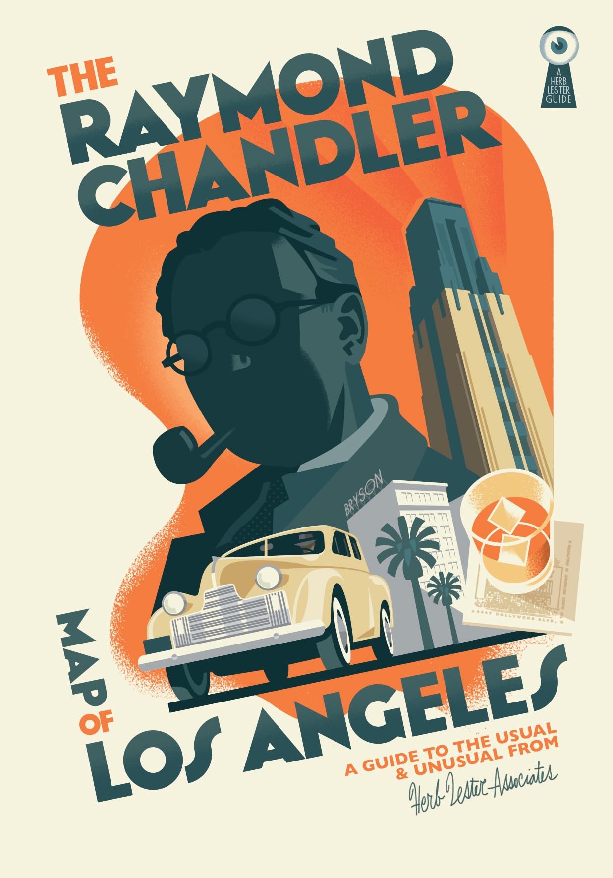 The Raymond Chandler Map of Los Angeles,Used
