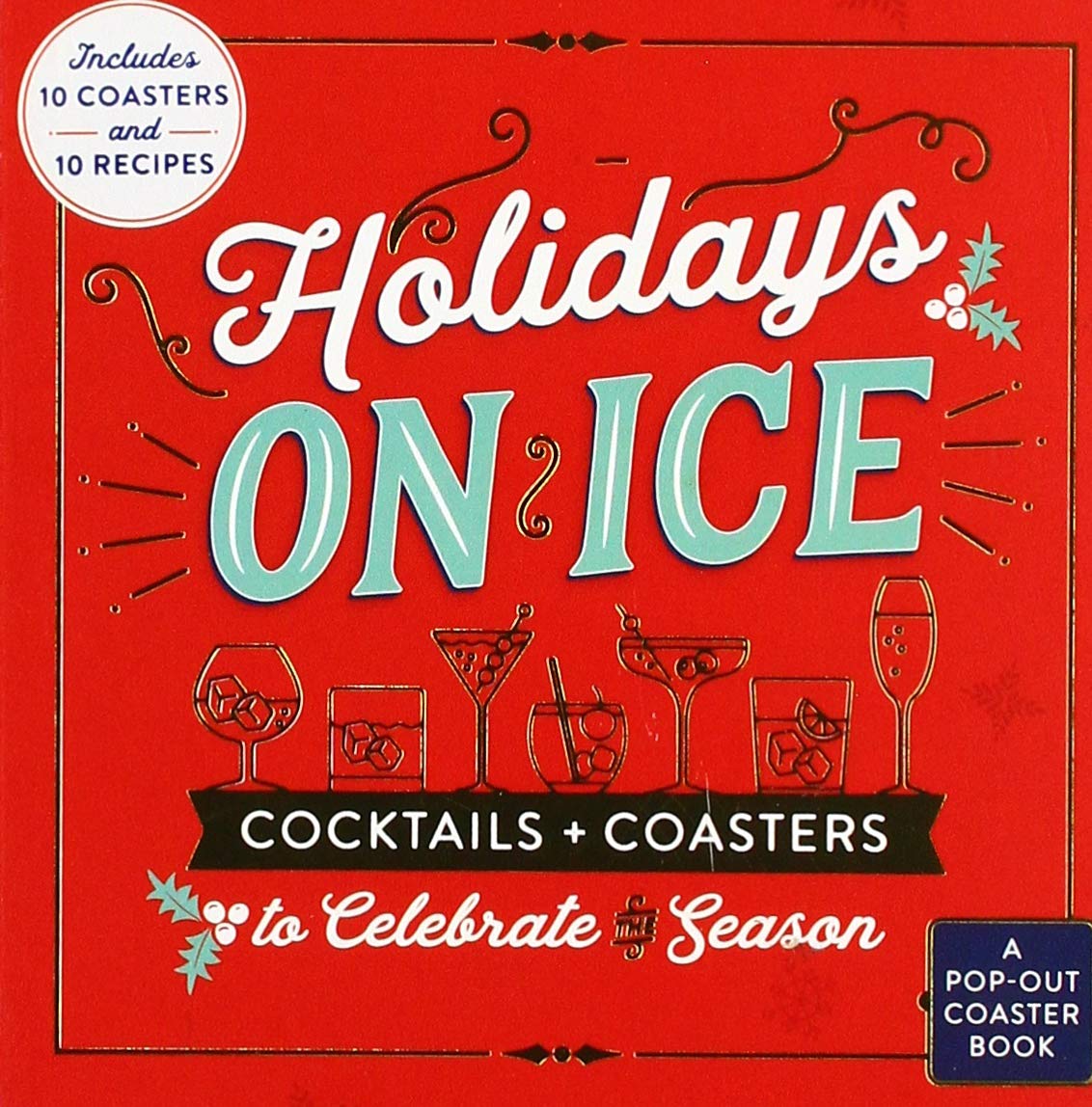 Holidays On Ice Coaster Book,Used