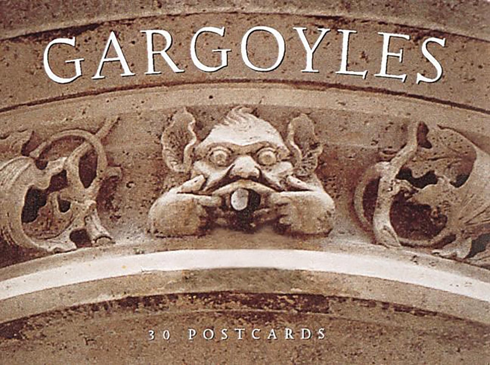 Gargoyles: 30 Postcards,Used