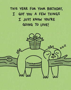 Humor Us Greeting Cards: Birthday  For Your Birthday This Year (Pack Of 6)