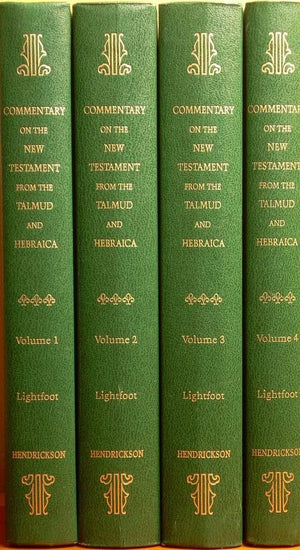 A Commentary on the New Testament from the Talmud and Hebraica (4 Vol. Set),Used
