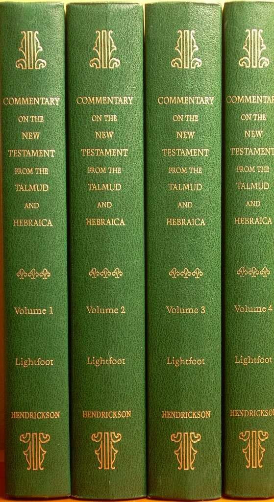 A Commentary on the New Testament from the Talmud and Hebraica (4 Vol. Set),Used