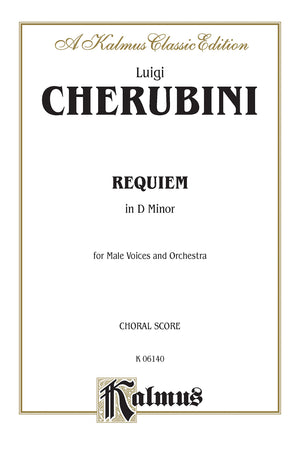Requiem in D Minor: TTBB (Orch.) (Latin Language Edition) (Kalmus Edition) (Latin Edition),Used