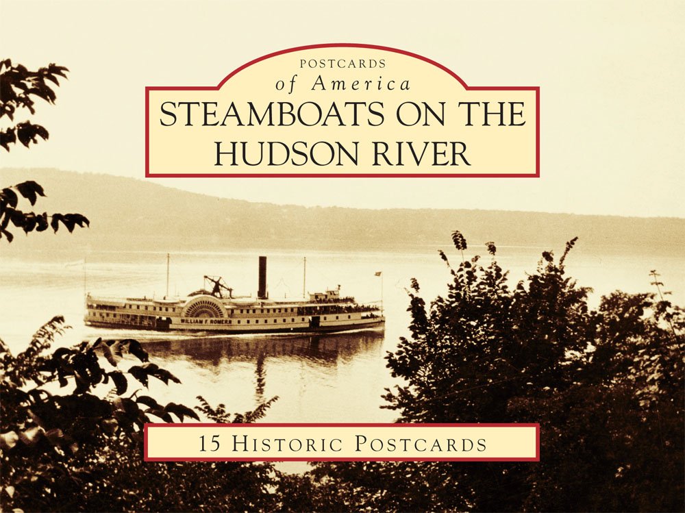 Steamboats on the Hudson River (Postcards of America),Used