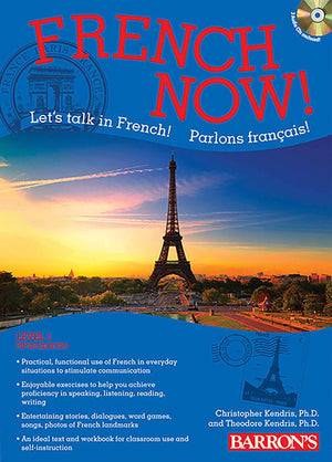 French Now! Level 1 with Online Audio (Barron's Foreign Language Guides),New