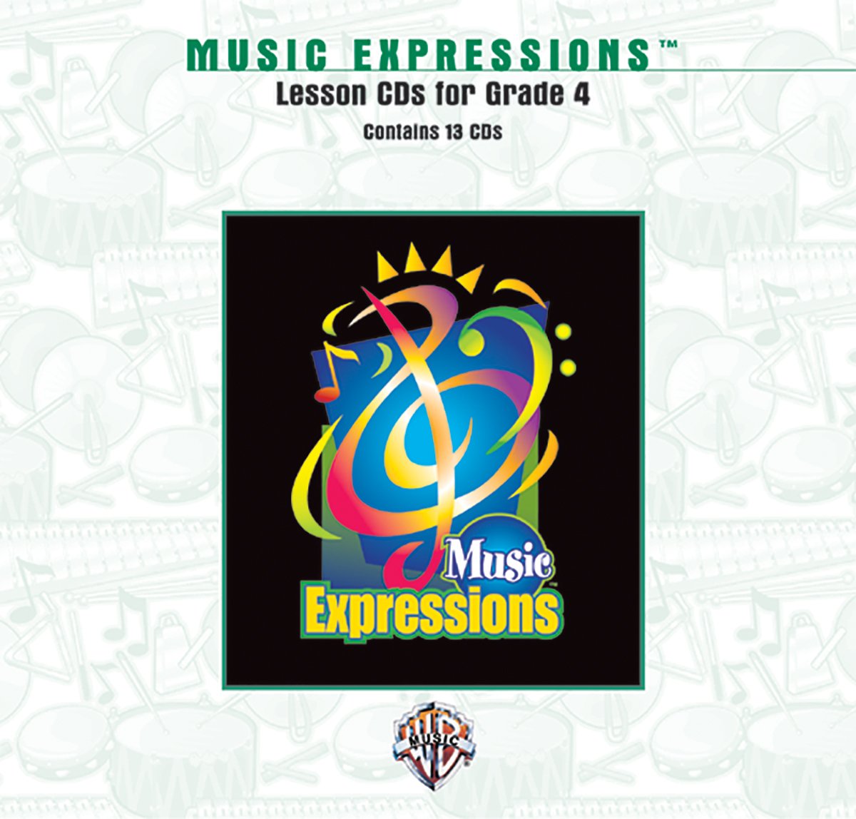 Music Expressions Grade 4: Lesson, CDs,Used