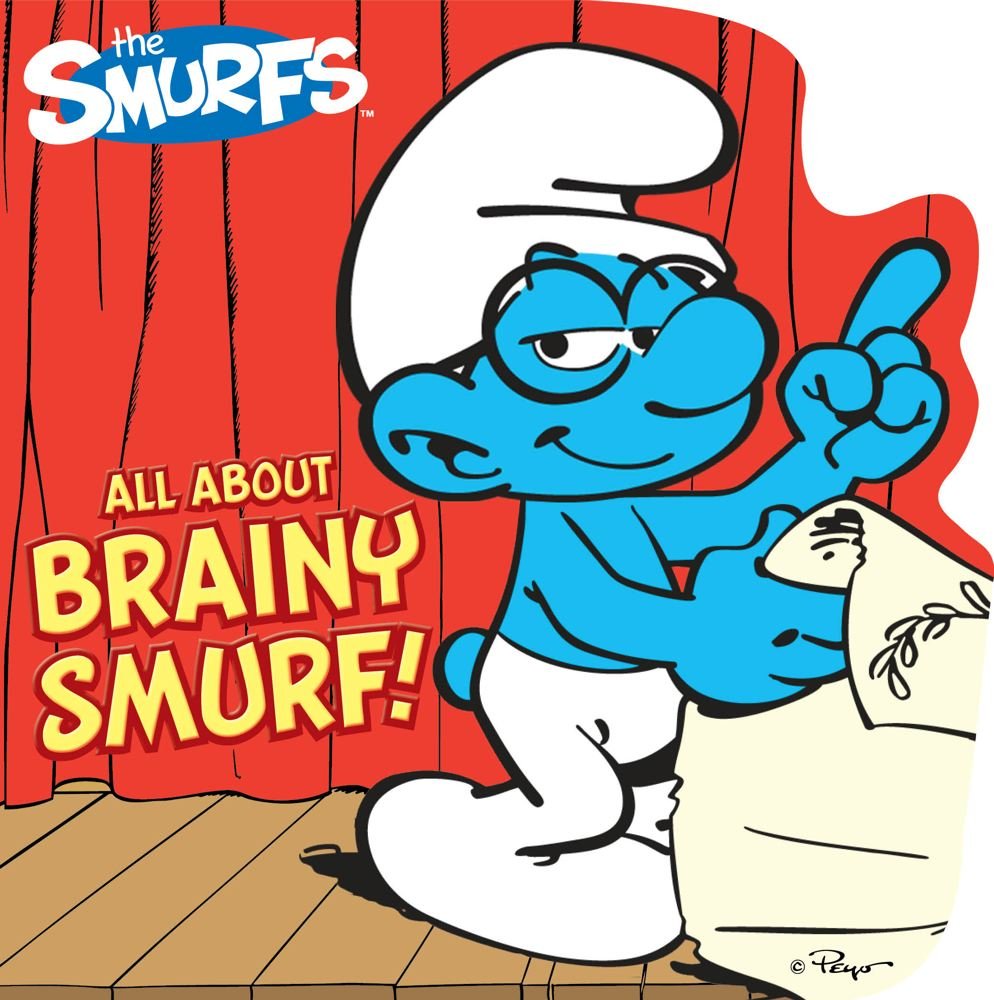 All About Brainy Smurf! (Smurfs Classic),New