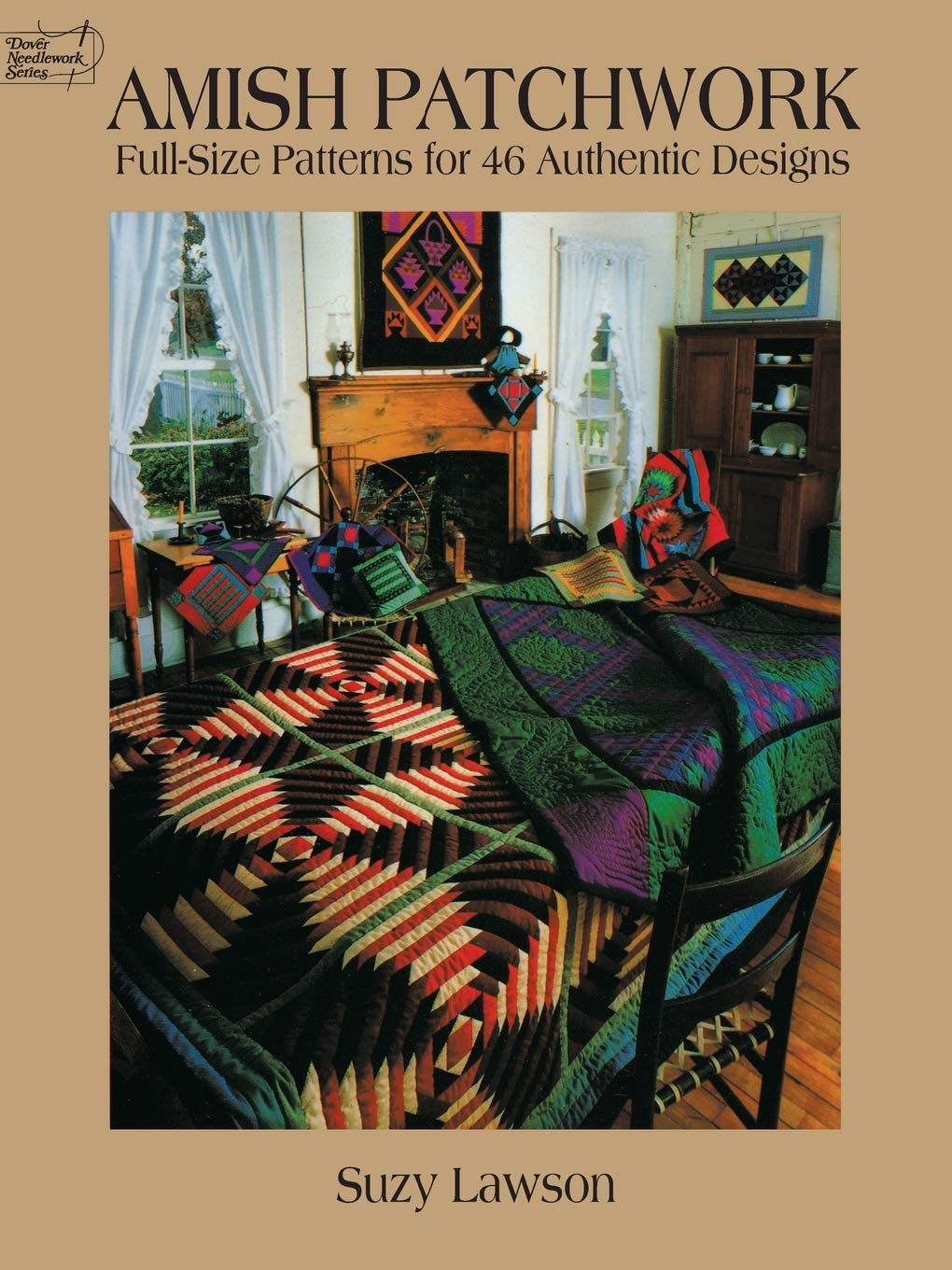 Amish Patchwork: Fullsize Patterns For 46 Authentic Designs (Dover Quilting)