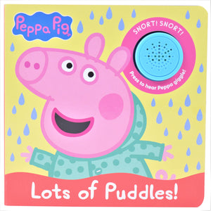 Peppa Pig  Lots of Puddles! Sound Book  PI Kids (PlayASound),Used