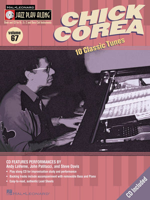 Chick Corea Volume 67 Bk/Cd (Jazz Playalong Series, 67)