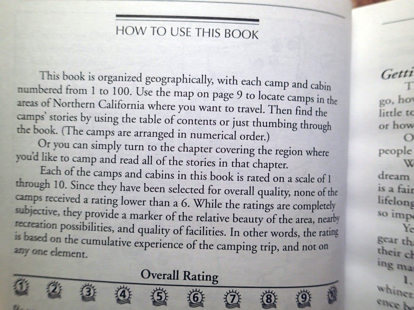 Easy Camping in Northern California, 199697: 100 Places Anyone Can Camp This Weekend,Used