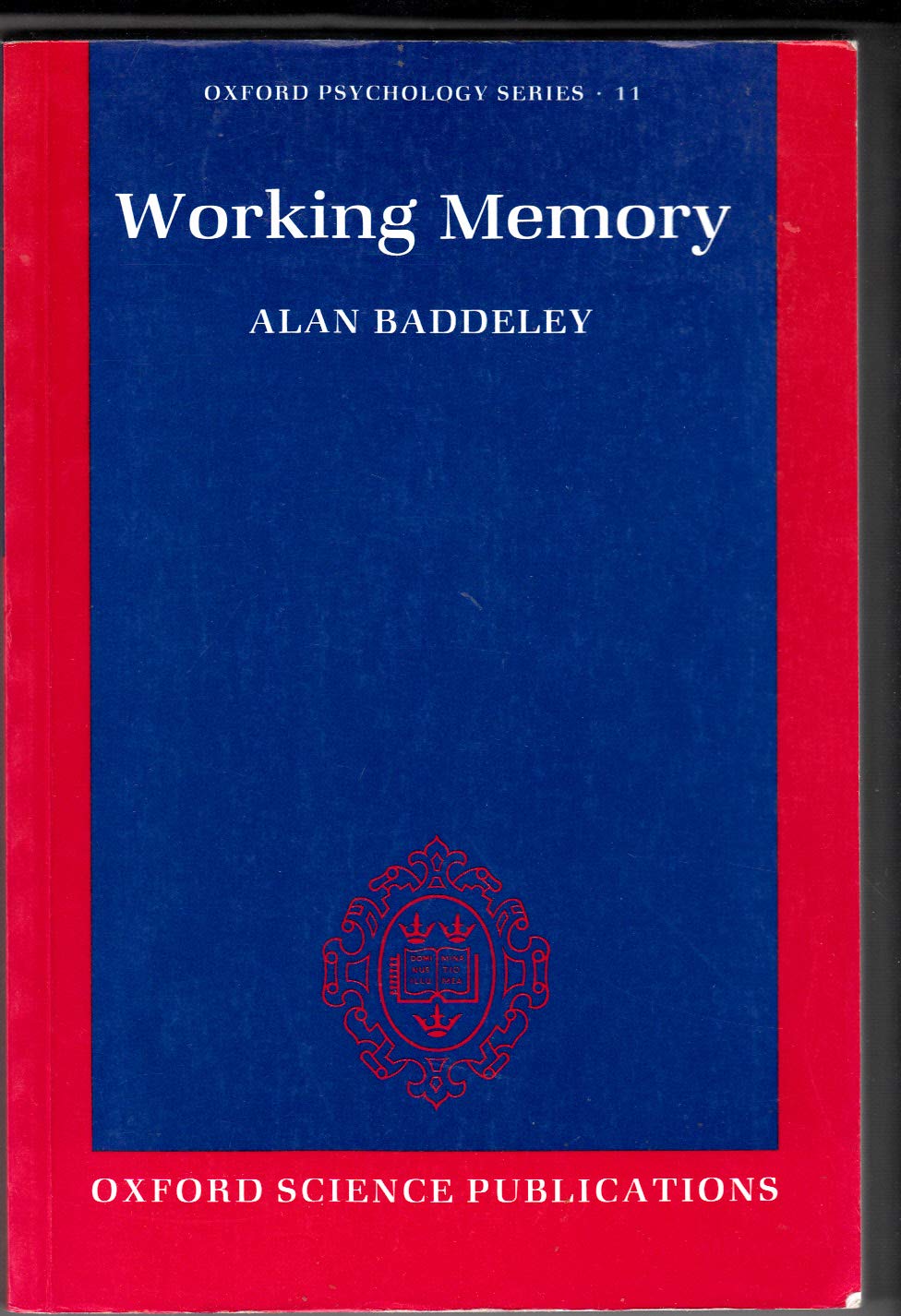 Working Memory (Oxford Psychology Series),Used