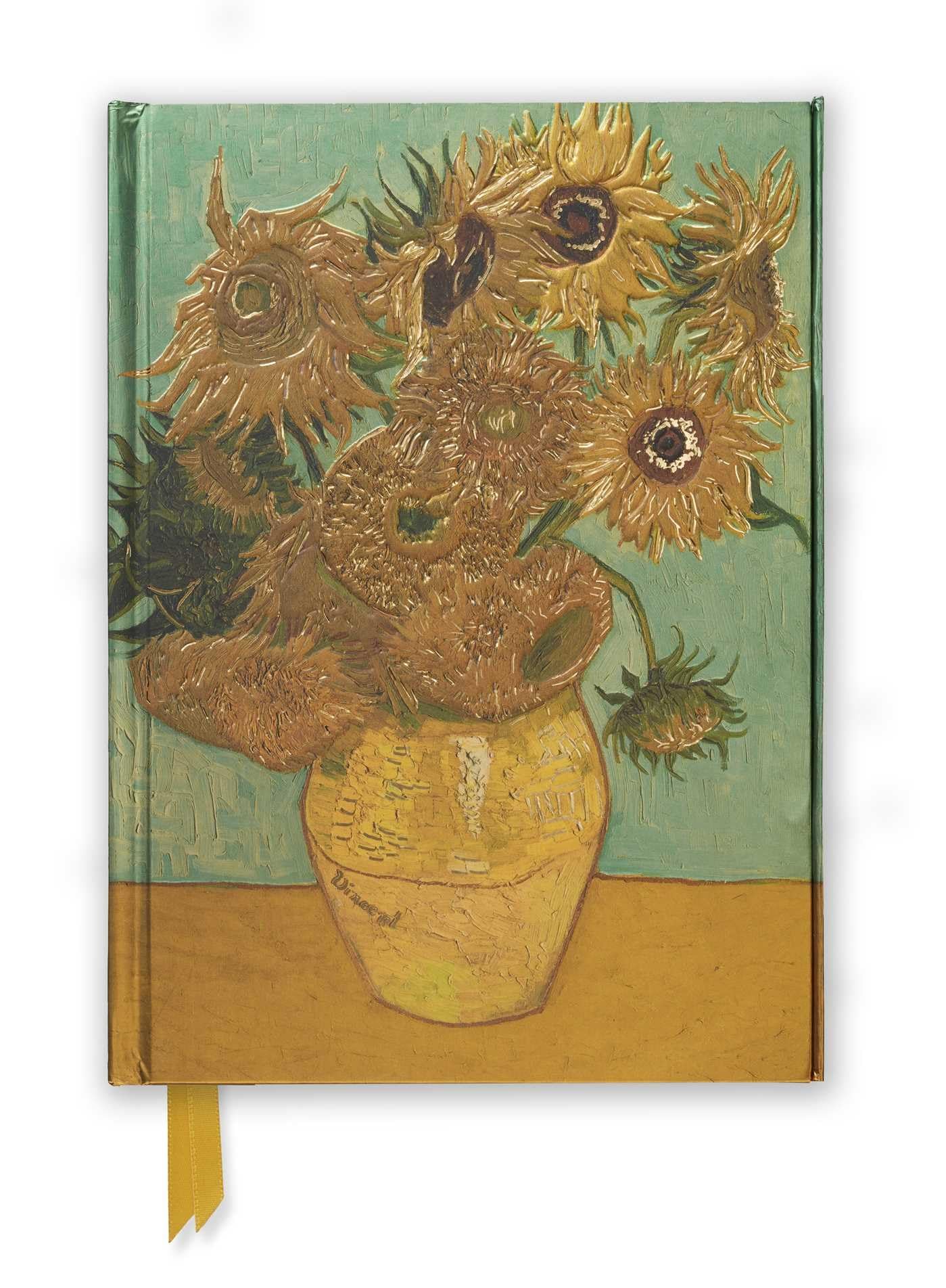 Vincent van Gogh: Sunflowers (Foiled Journal) (12) (Flame Tree Notebooks),Used
