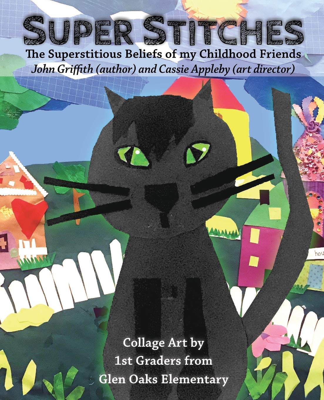Super Stitches: an artful and poetic message about the superstitious beliefs of my childhood friends,Used