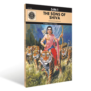The Sons Of Shiva: 3 In 1 (Amar Chitra Katha)