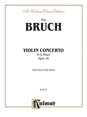 Violin Concerto In G Minor, Op. 26 (Kalmus Edition)